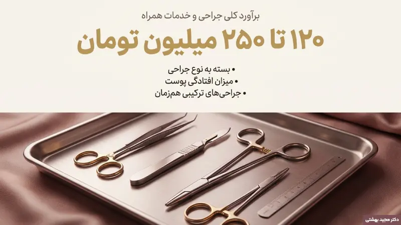 هزینه ابدومینوپلاستی توسط دکتر مجید بهشتی منفرد چقدر است؟